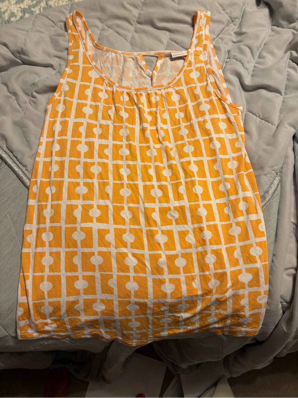 Lascana Yellow Geometric Print Women's Skirt - Unbranded